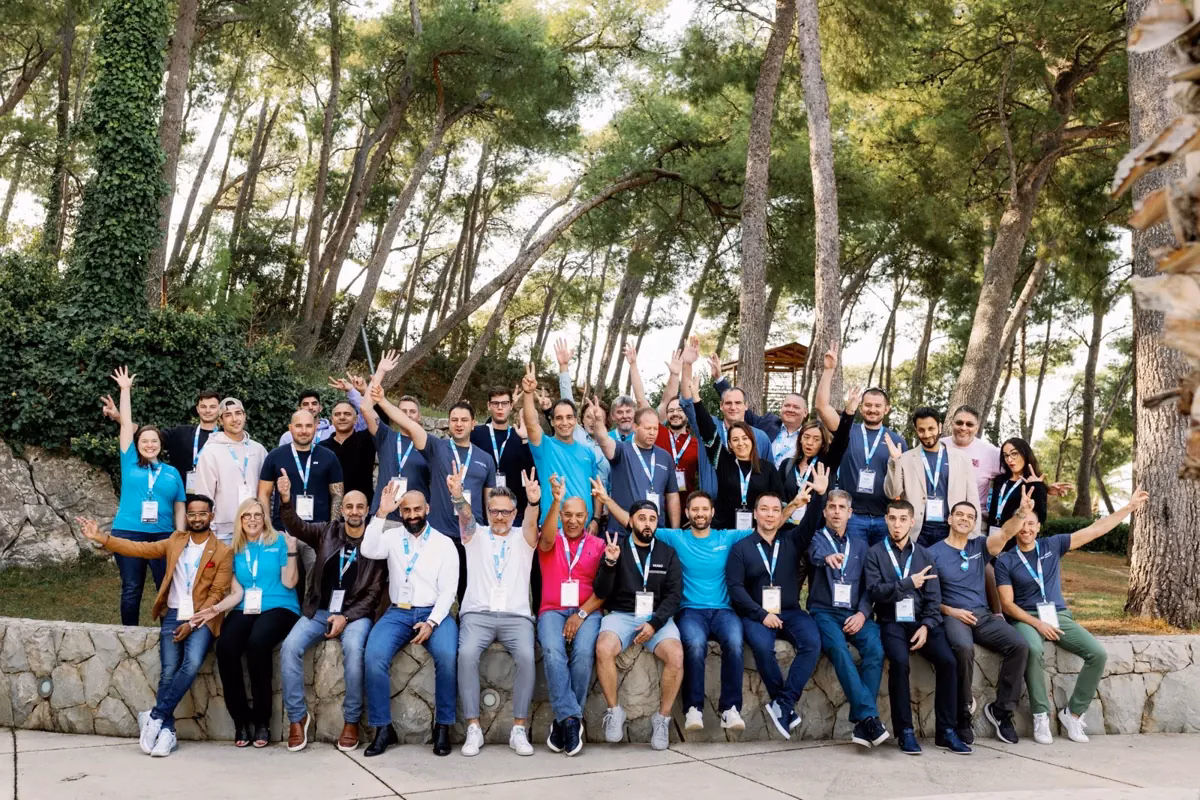 Group photo at the MOmentum conference in Split, Croatia